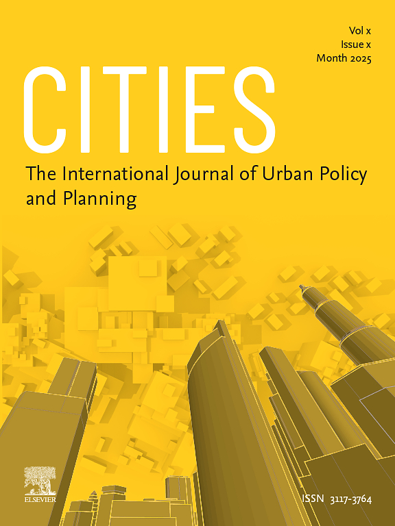 Cities journal cover